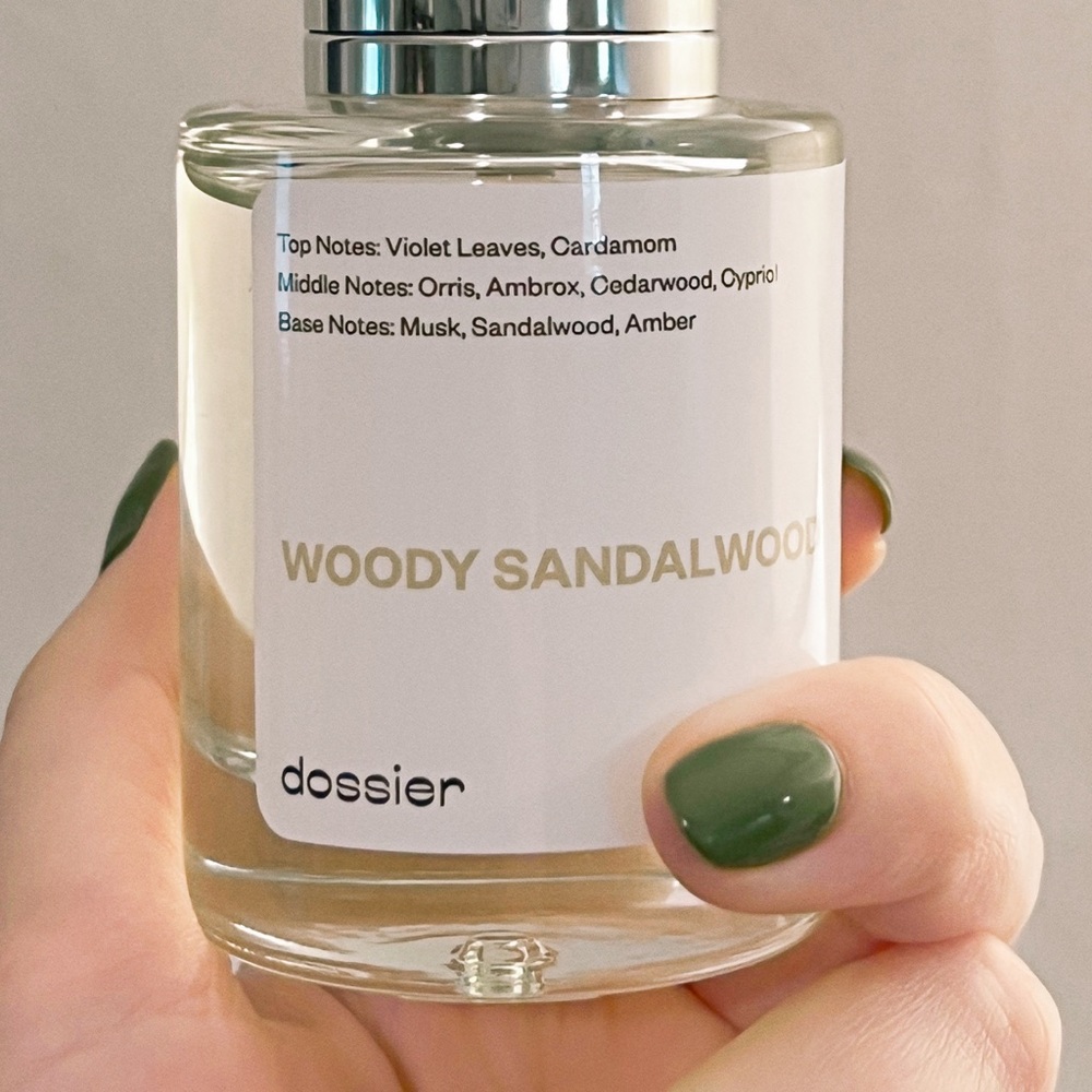 Woody Sandalwood by Dossier (Le Labo’s Santal 33 dupe)
